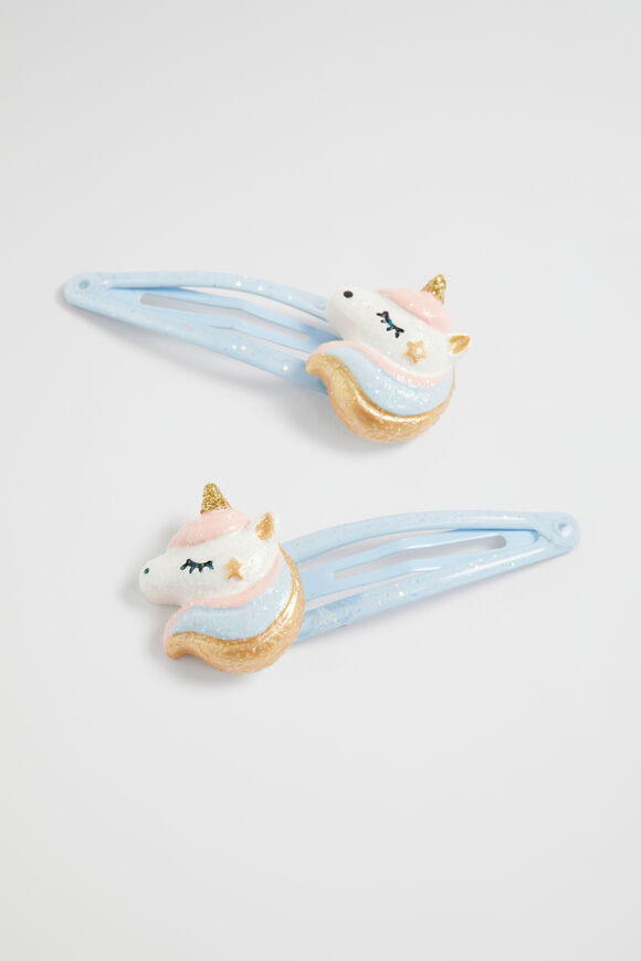 Unicorn Glitter Snaps  Multi  hi-res