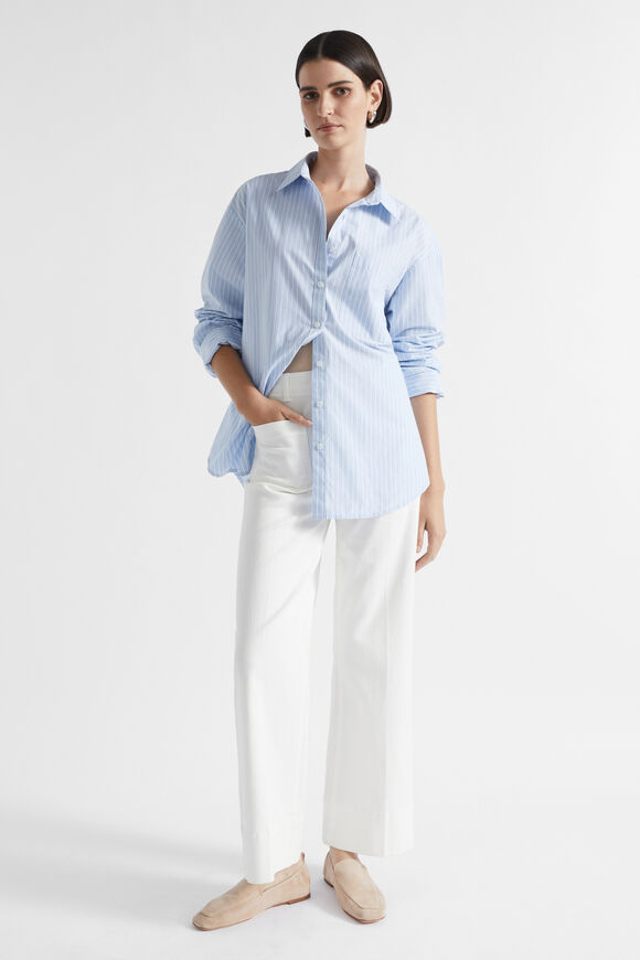 Core Wide Leg Pocket Jean  Cloud Cream  hi-res