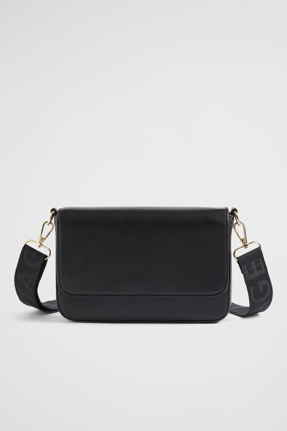 Logo Crossbody Bag  Black  hi-res