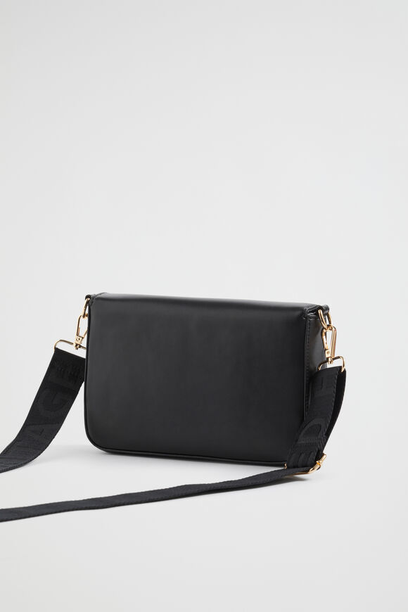 Logo Crossbody Bag  Black  hi-res