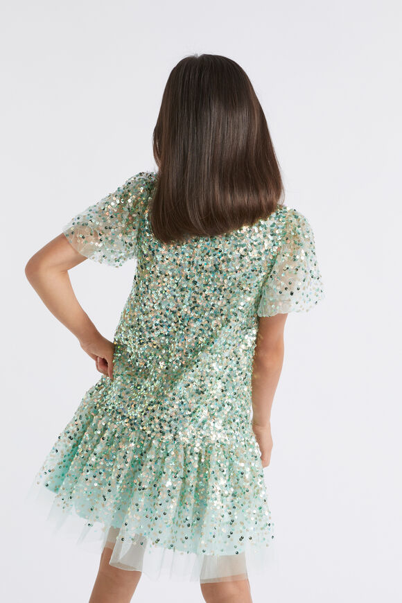 Party Sequin Dress  Mint  hi-res