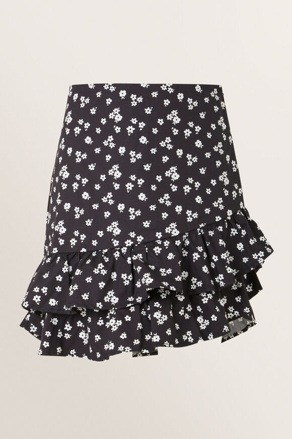 Frill Skirt  Black  hi-res