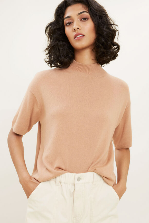 Mock Neck Sweater  Peru  hi-res
