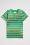 Core Henley Rib Tee  Apple Green  hi-res