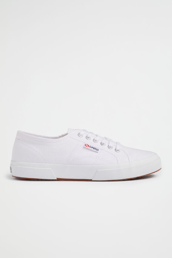 Mens Superga Classic Sneaker  White  hi-res