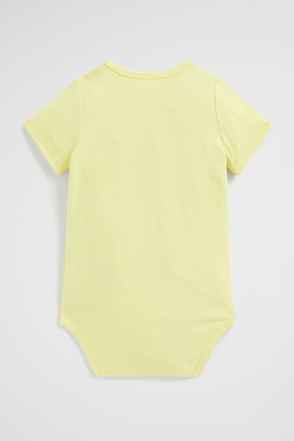 Core Logo Bodysuit  Canary Yellow  hi-res