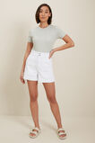 Fitted Tee  Light Ash Marle  hi-res
