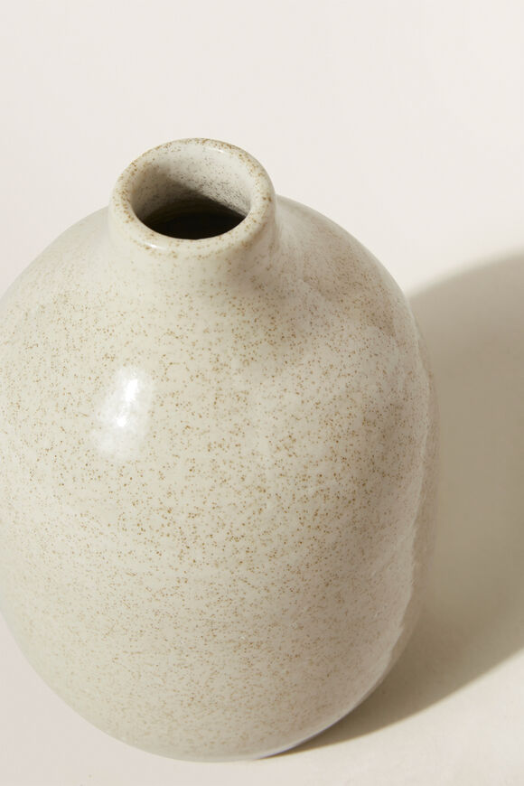 Tate Bud Vase  Oat Speckle  hi-res
