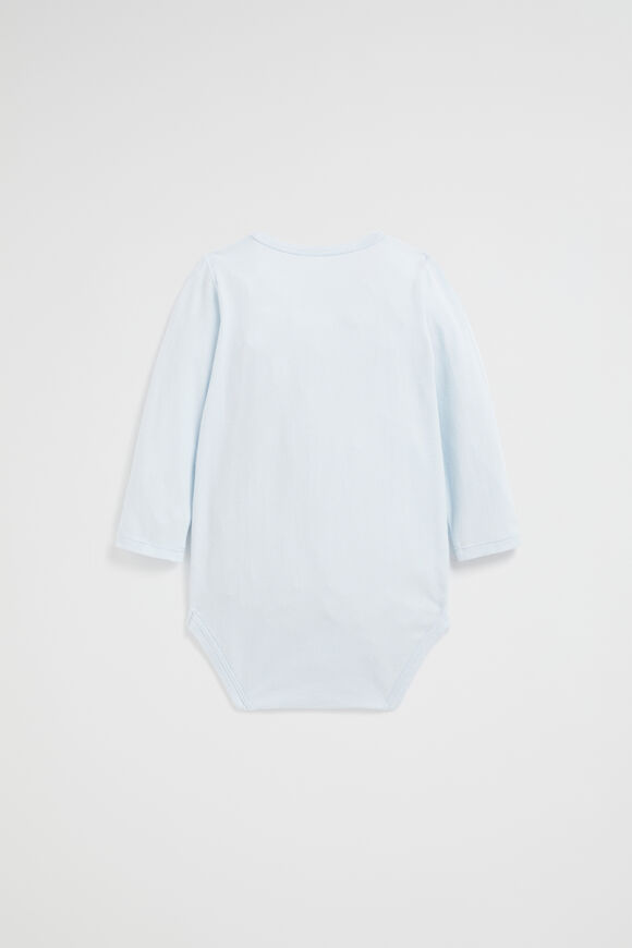 Core Logo Bodysuit  Ice Blue  hi-res