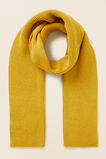 Rib Knit Scarf  Turmeric  hi-res