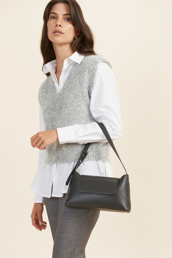 Classic Daily Shoulder Bag  Black  hi-res