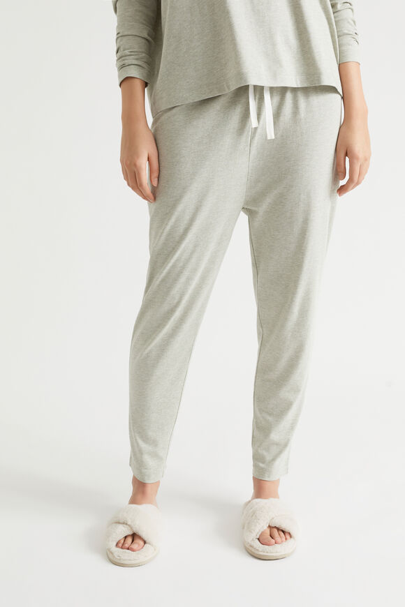 Jersey Pyjama Bottom  Sage  hi-res