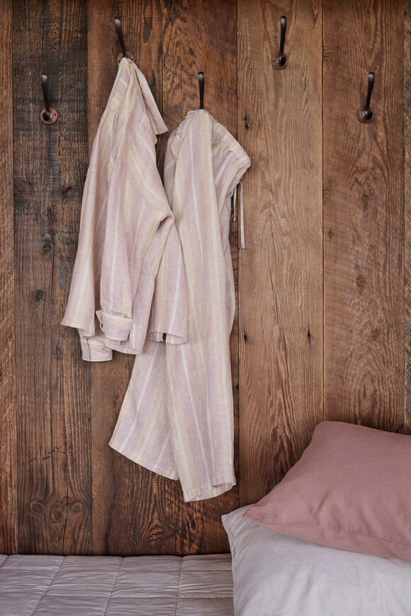 Linen Pyjama Pant  Multi Stripe  hi-res