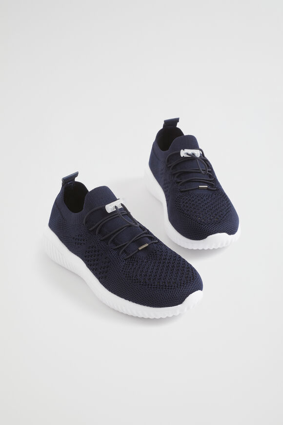 Knit Trainer  Navy  hi-res