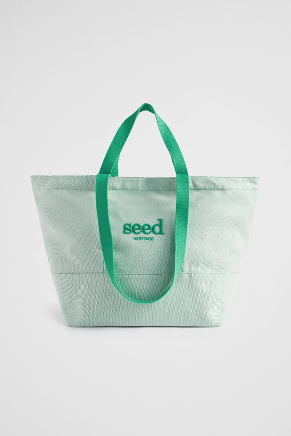Seed Overnight Bag  Deep Teal Natural  hi-res