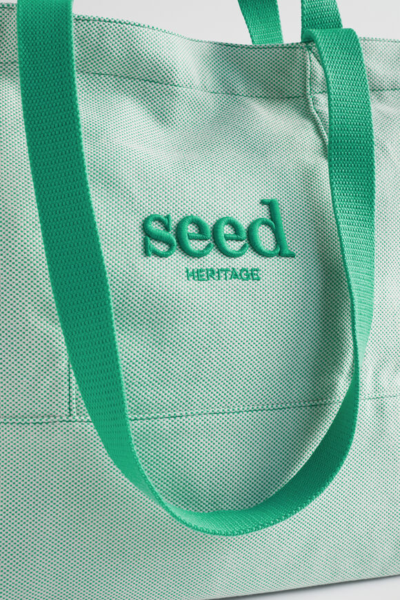 Seed Overnight Bag  Deep Teal Natural  hi-res