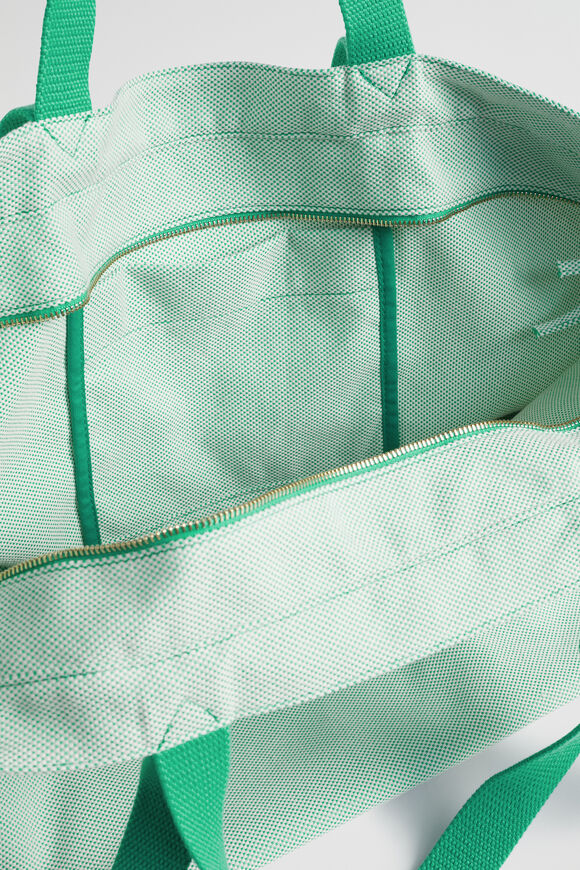 Seed Overnight Bag  Deep Teal Natural  hi-res