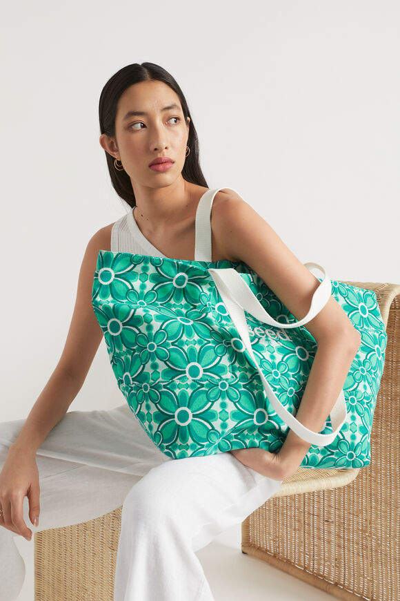 Seed Overnight Bag  Jade Green Retro  hi-res