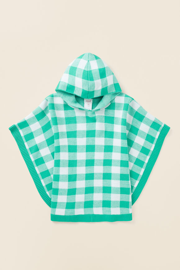 Check Poncho  Basil  hi-res