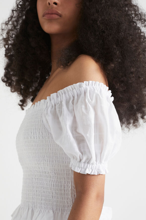 Textured Top  White  hi-res