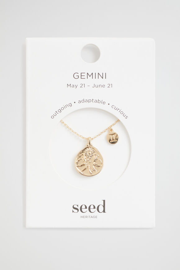 Zodiac Necklace  Gemini  hi-res