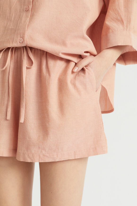 Cotton Sleep Short  Terracotta  hi-res
