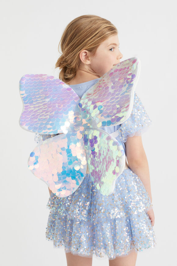 Sequin Butterfly Wings  Multi  hi-res