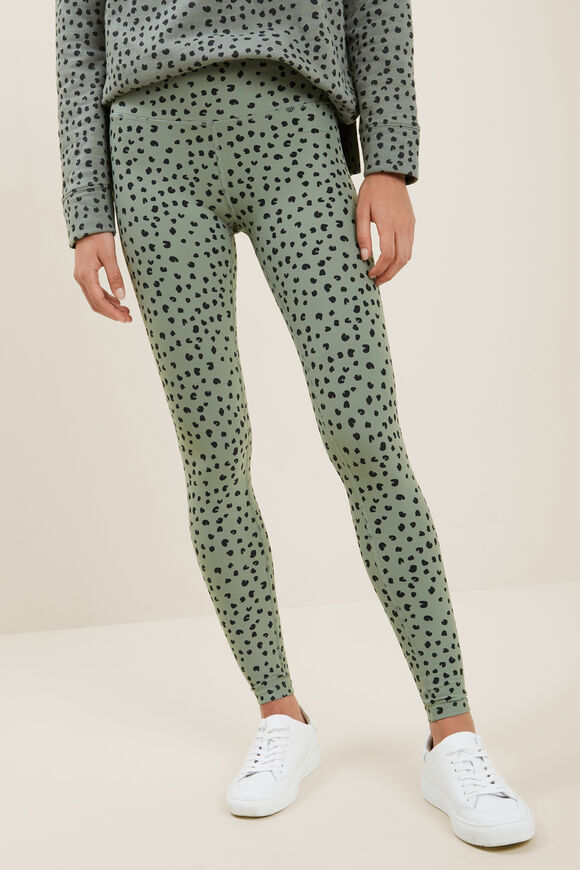 Printed Legging  Multi Spot  hi-res