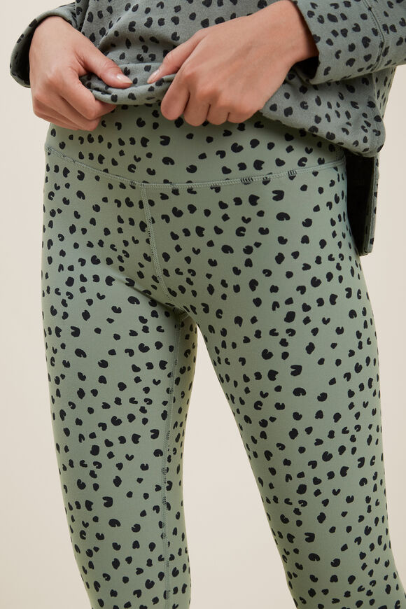 Printed Legging  Multi Spot  hi-res
