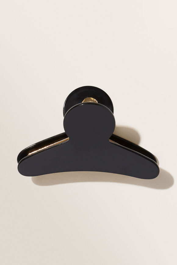 Tort Hair Clip  Black  hi-res