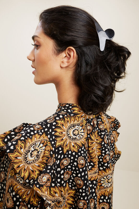 Tort Hair Clip  Black  hi-res