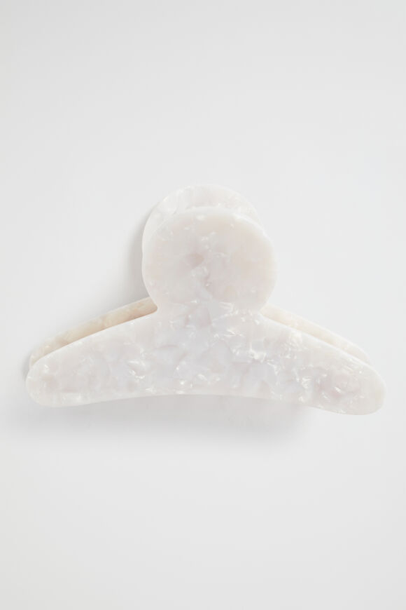 Tort Hair Clip  Ivory  hi-res