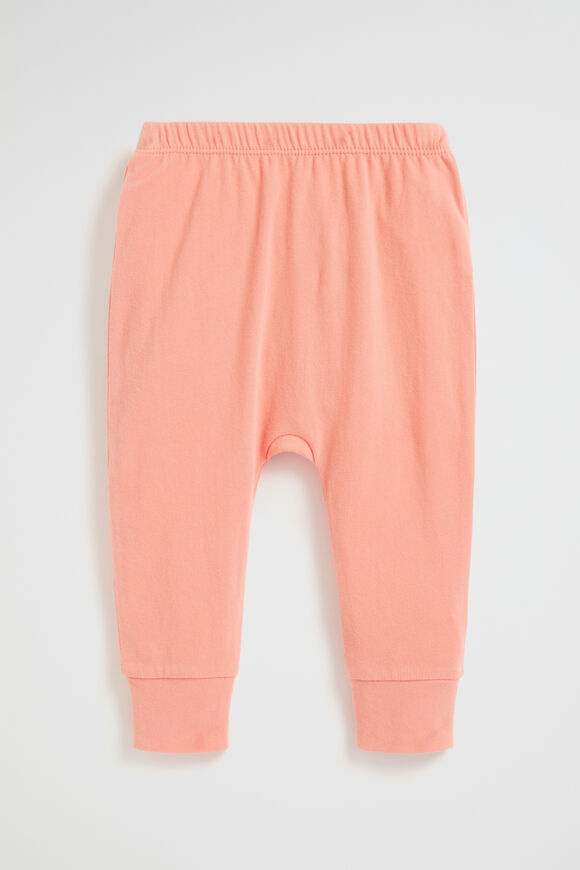 Core Logo Pocket Legging  Coral  hi-res
