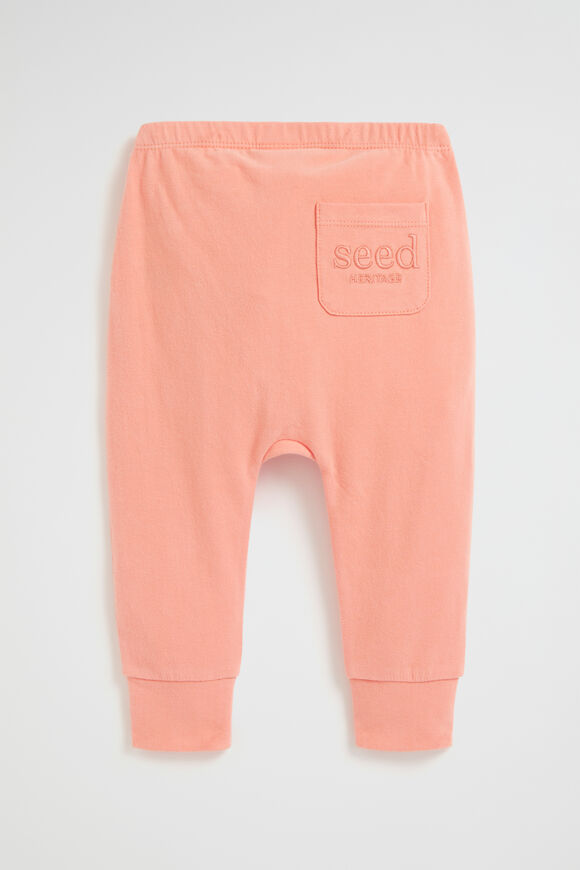 Core Logo Pocket Legging  Coral  hi-res