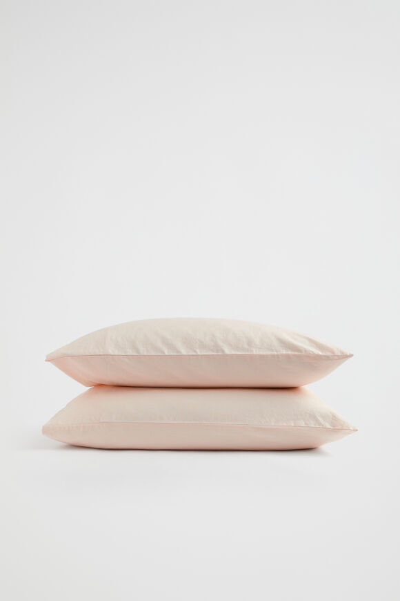 Alba Standard Pillowcase  Blush  hi-res