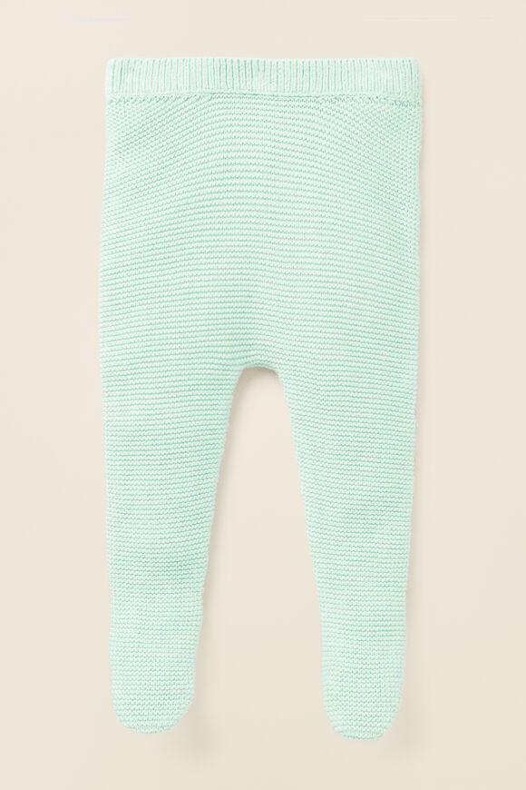 Knit Footed Legging  Fresh Mint  hi-res