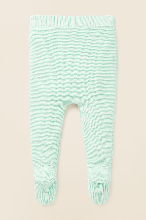 Knit Footed Legging  Fresh Mint  hi-res