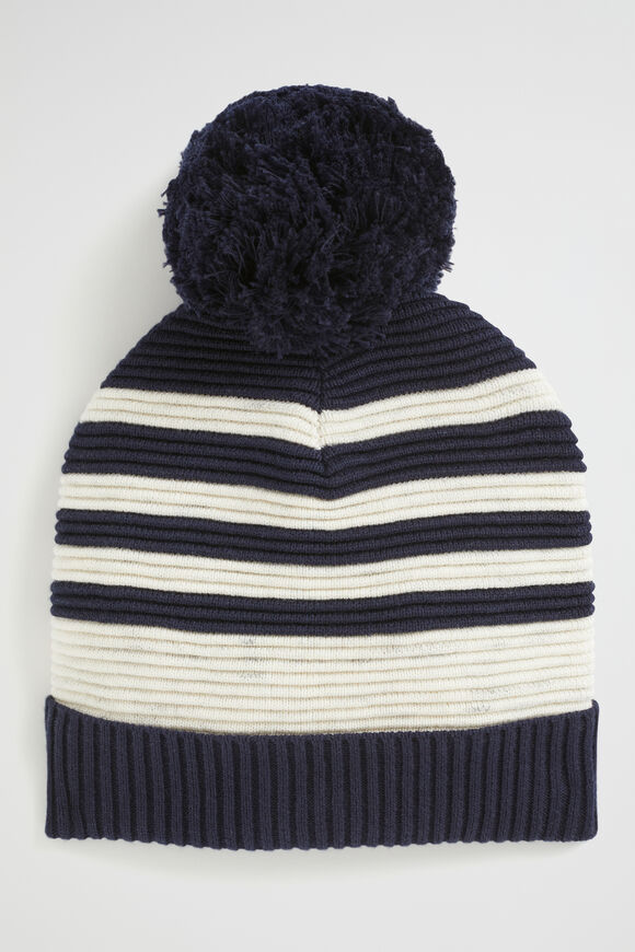Stripe Beanie  Multi  hi-res