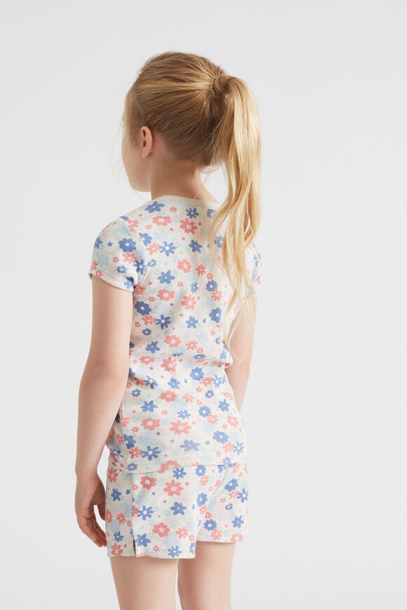 Ditsy Pyjama  Oat Marle  hi-res