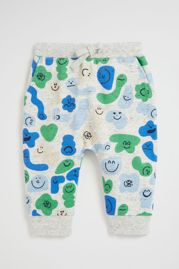 Funny Faces Trackpant  Cloudy Marle  hi-res