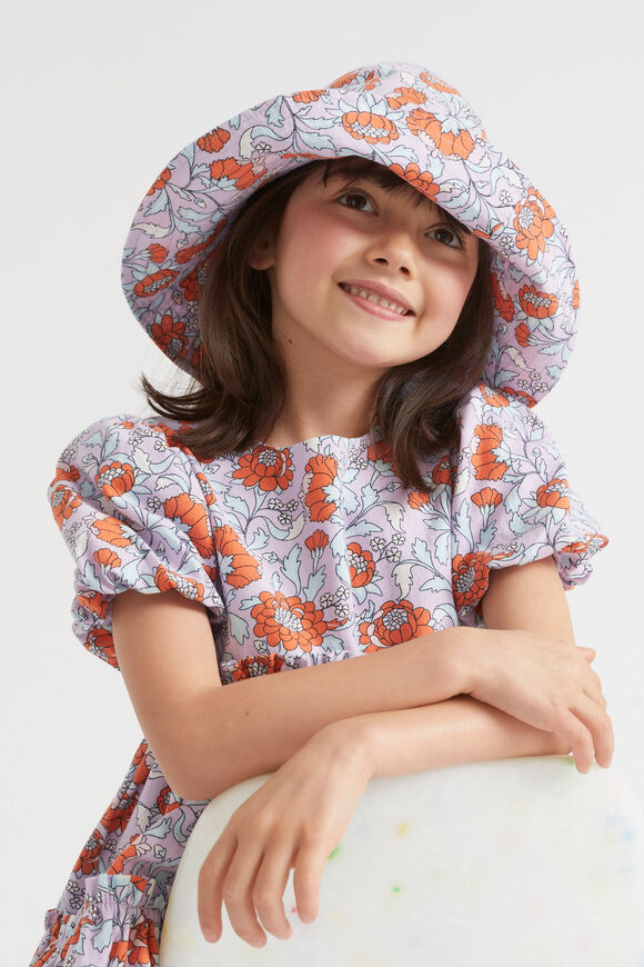 Floral Bucket Hat  Multi  hi-res