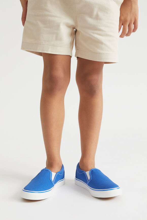 Canvas Slip On  Pale Blue  hi-res