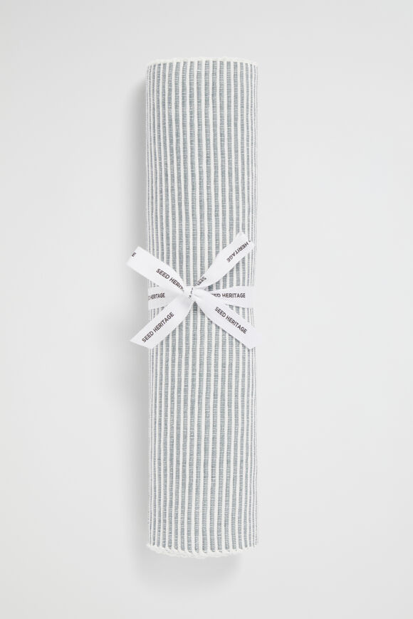 Stripe Rib Placemat Set of 4  Eucalypt  hi-res