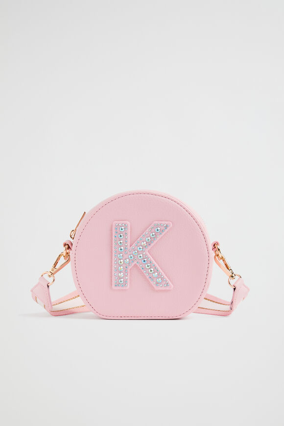 Circle Jewel Initial Bag  K  hi-res