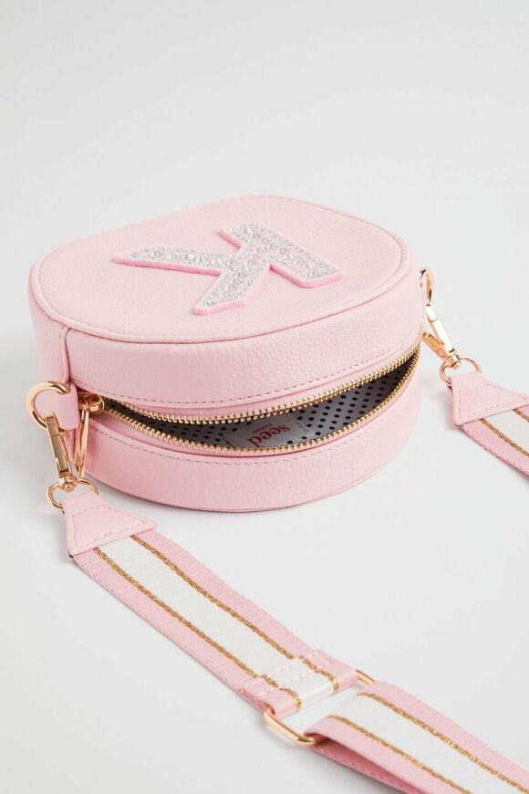 Circle Jewel Initial Bag  K  hi-res