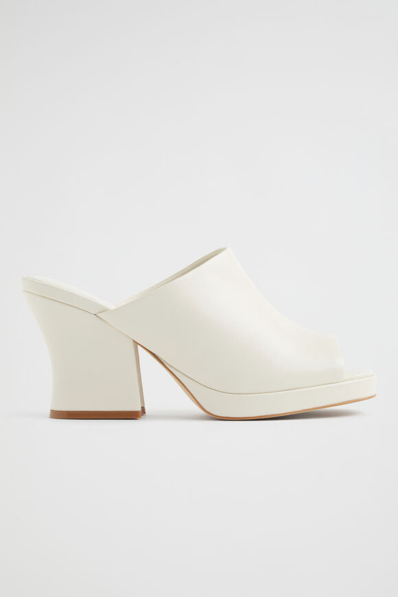 Sarra Platform Mule  Cream  hi-res
