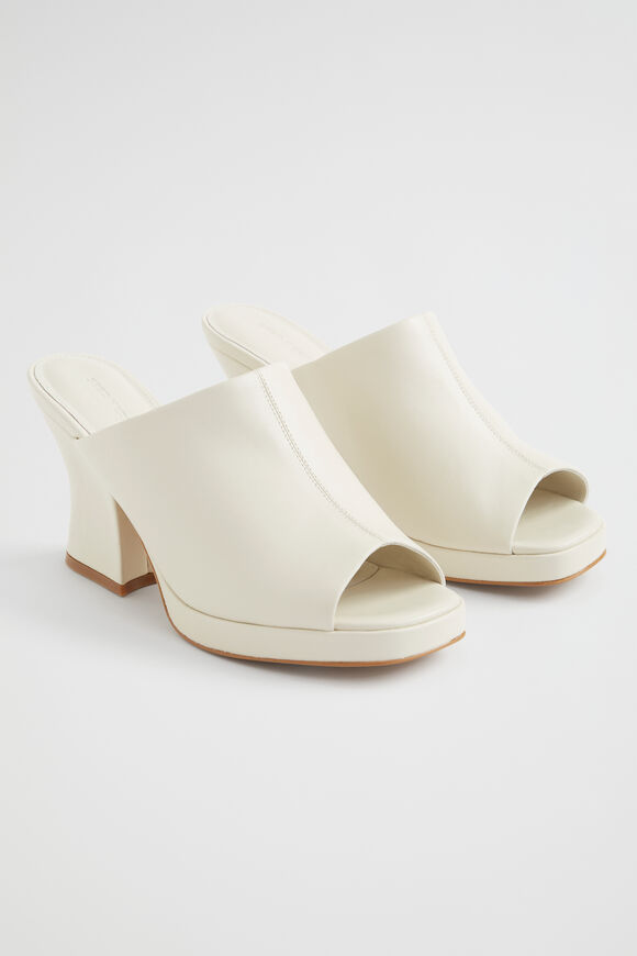 Sarra Platform Mule  Cream  hi-res