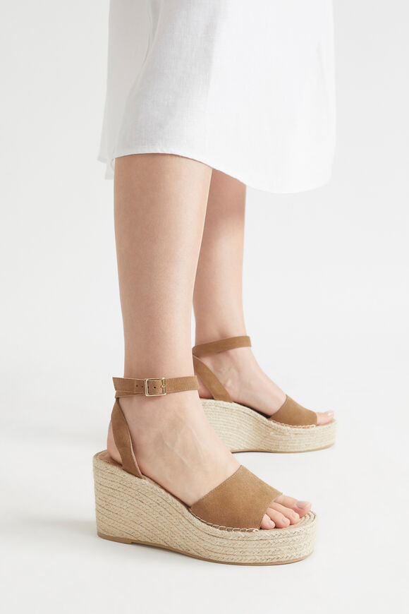 Maya Wedge Espadrille  Toffee  hi-res
