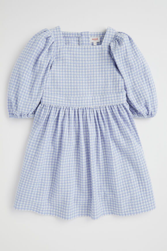 Gingham Dress  Blue Iris  hi-res