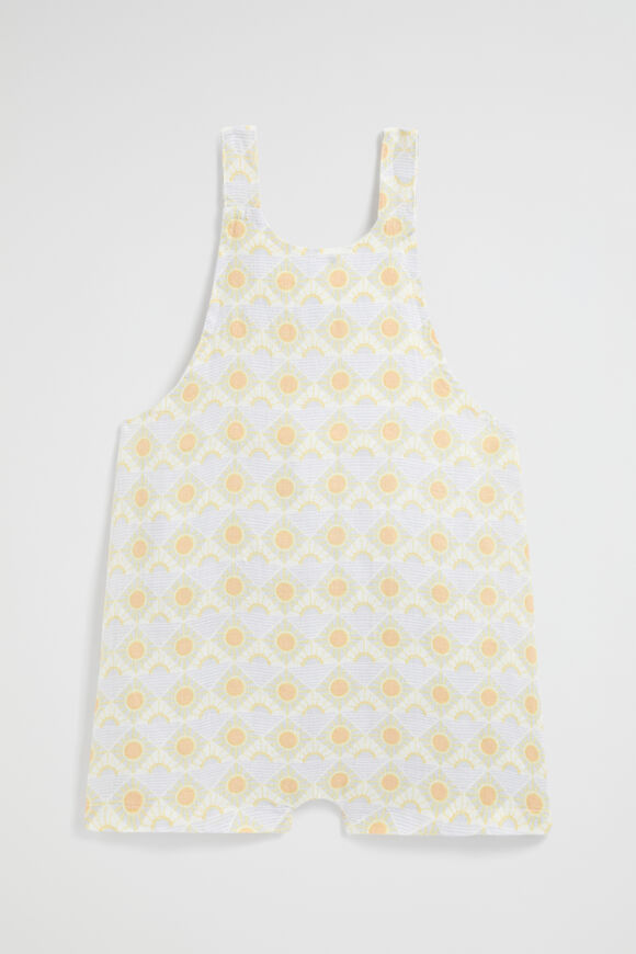 Linen Pocket Overall  Multi  hi-res